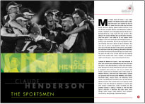 Claude Henderson - Testimonial brochure & marketing material