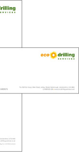 Eco Drilling Services Corporate identity & marketing material 