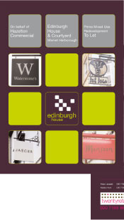 Twentyretail Edinburgh House, Leics - 4 brochure & identity